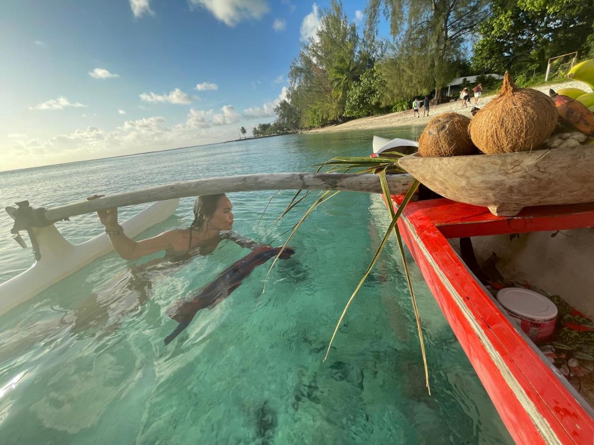 Manava Huahine Beach House Apartment Fare Ngoại thất bức ảnh