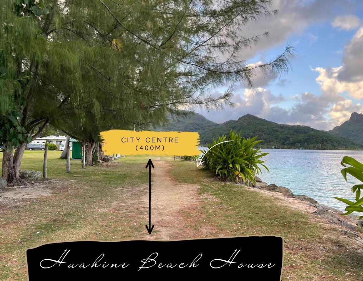 Manava Huahine Beach House Apartment Fare Ngoại thất bức ảnh