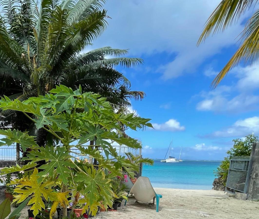 Manava Huahine Beach House Apartment Fare Ngoại thất bức ảnh